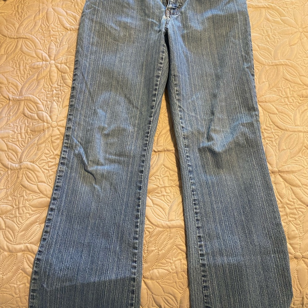 CAbi Blue Flare & Wide Leg Jeans